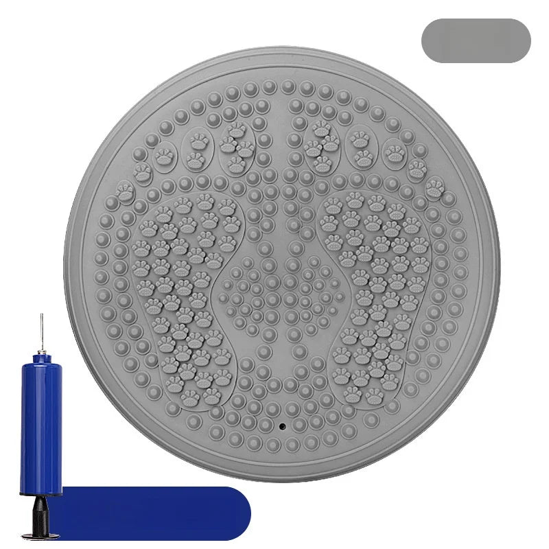 Massage Cushion Balance Board - Sensory Integration & Muscle Relief Tool Massage Cushion grey Tidesmit