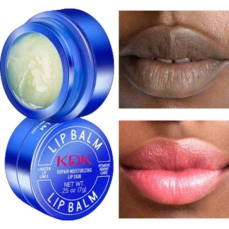 Lip Exfoliating Scrub and Moisturizing Balm Set for Dark Lips - Tidesmit Lip Care Tidesmit