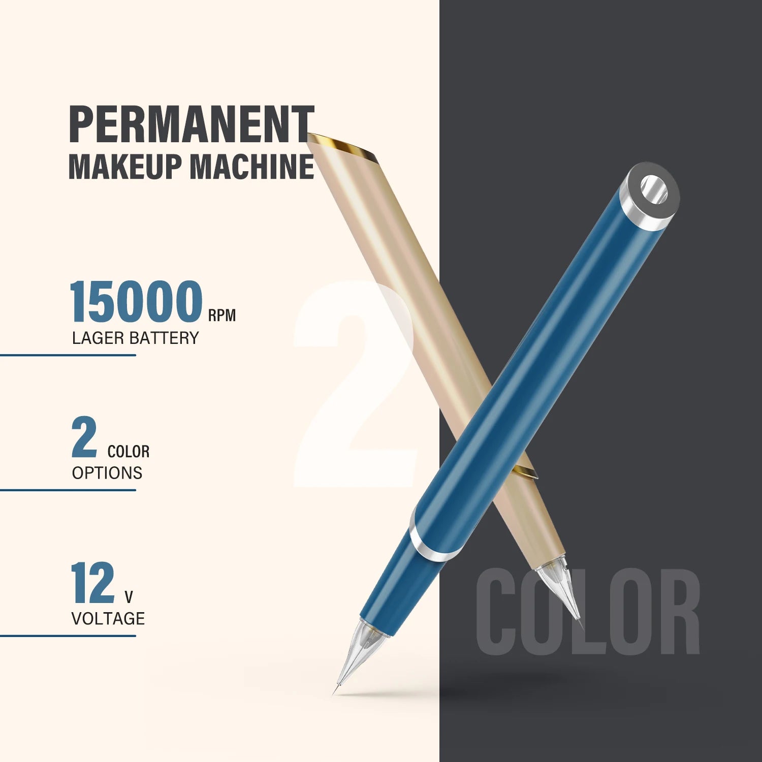 Permanent Makeup Machine - Precision Microblading Pen & Microneedling Tool Permanent Makeup Machines Tidesmit