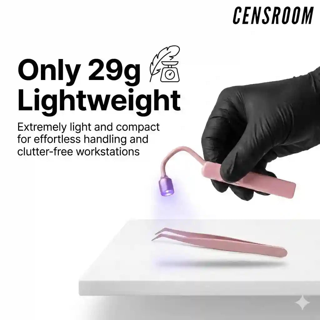 UV Lash Lamp for Eyelash Extensions, Professional LED Curing Light Tidesmit