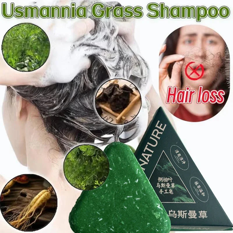 2025 hot Original 120g  Usman Extract Shampoo Mild Cleansing Hydrating Anti-Dryness Nourishing Soap Handmade Soap