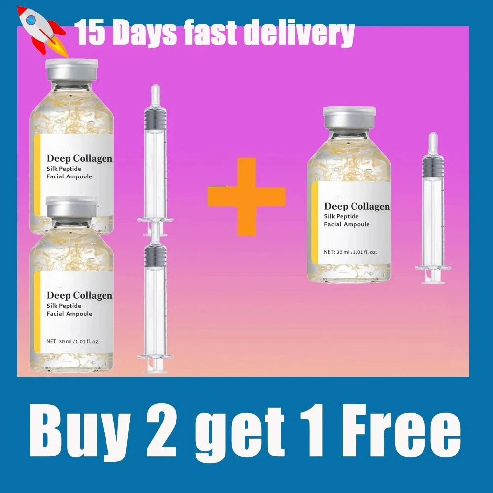 Tidesmit Collagen Peptide Anti-Aging Ampoule with Silk Protein for skin tightening and elasticity boost