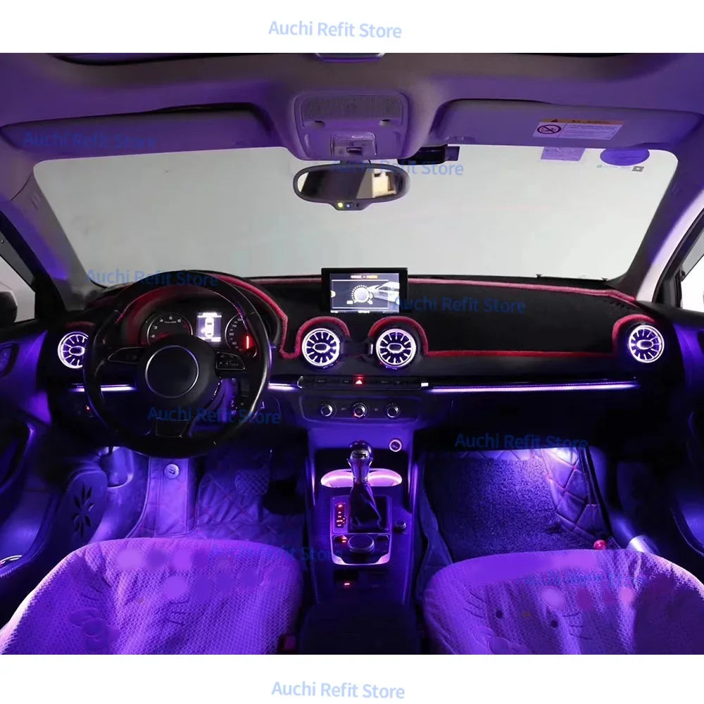 Ambient LED Interior Kit for Audi A3 S3 RS3 - 30-Color Custom Lighting Tidesmit