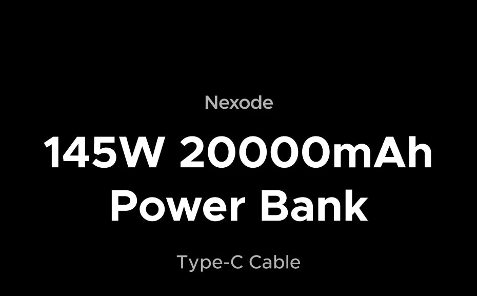 145W 20000mAh Laptop Power Bank with PD Fast Charging - Tidesmit Tidesmit