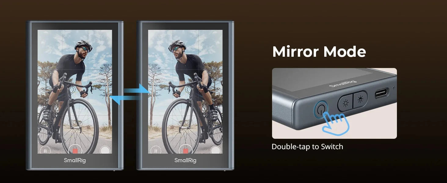 Magnetic Smartphone Selfie Monitor for Rear Camera Content - Kit 4851 Tidesmit