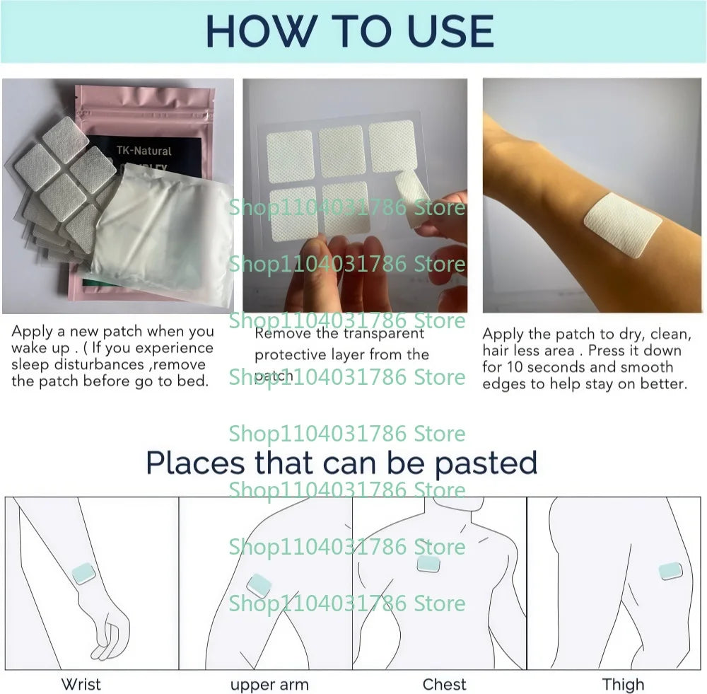 Tidesmit Vitamin K2 MK-7 transdermal patches for bone, joint, and immune support application instructions.