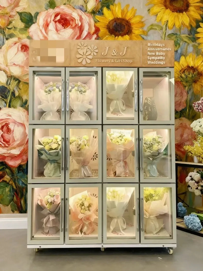Tidesmit Smart Flower Vending Machine 100V-240V EU Plug 5-8 Bouquets