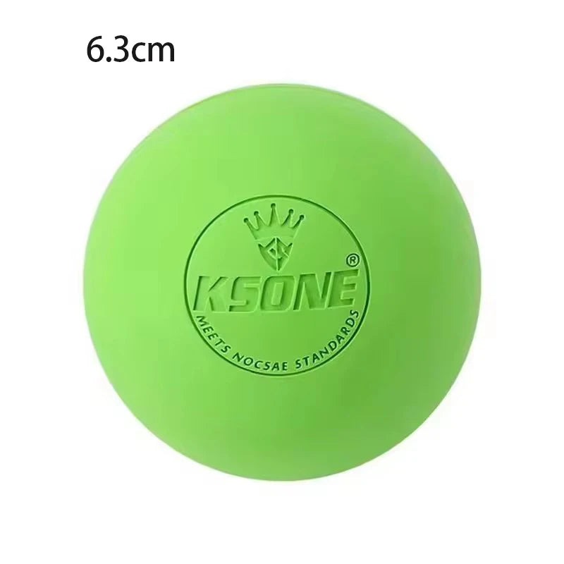 Massage Lacrosse Ball for Deep Tissue Relief and Muscle Recovery Relaxation Treatment 1green Tidesmit