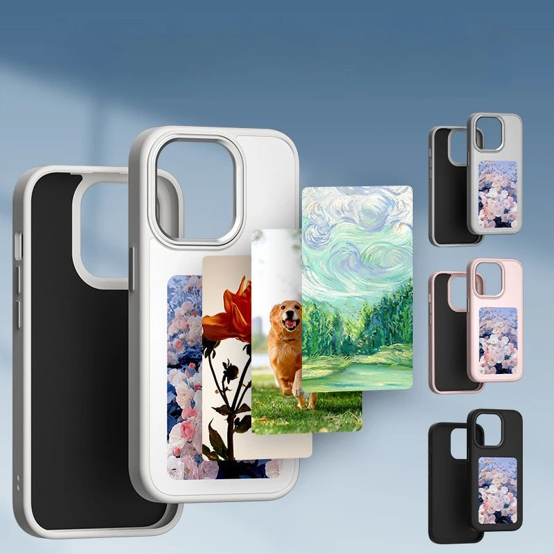 NFC E-Ink Phone Case for iPhone - Custom DIY Display & Slim Fit Cover Tidesmit