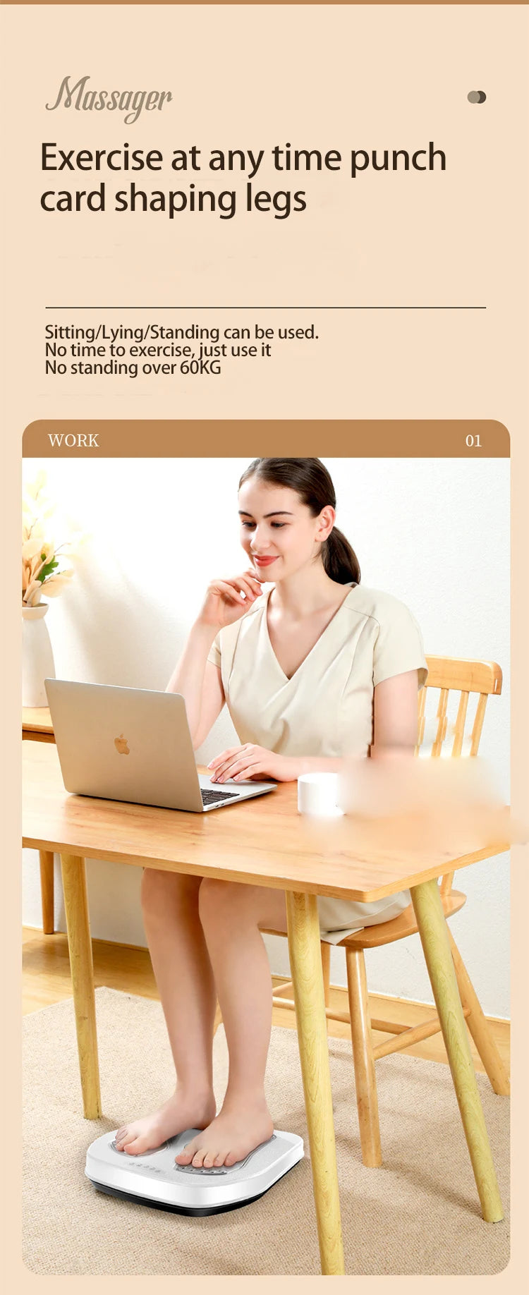 Vibration Foot Massager with Heat and Remote | Tidesmit Wellness Tool Relaxation Treatment Tidesmit