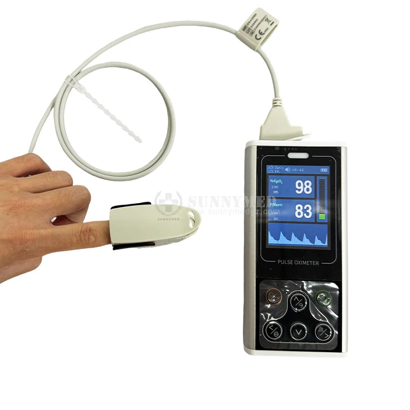 New  SY-C061 Hot Sale Handheld Veterinary Vital Signs Monitor Capnograph Pulse Oximeter for Hospital/Med Laboratory/Clinic