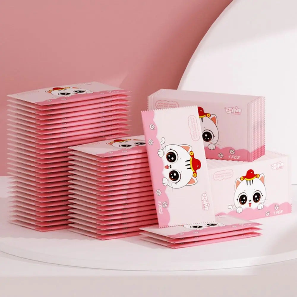 50pcs Fashion Disinfection Baby Wet Wipes Hand Cleaning Non woven fabric Tissue Portable Moist Paper Outdoor