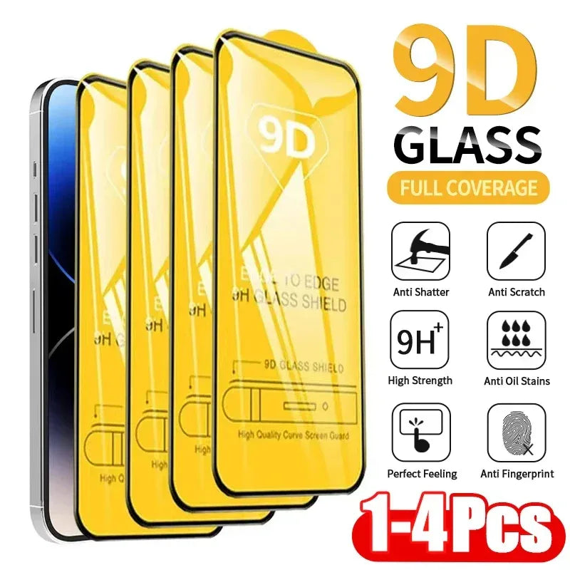 9D Tempered Glass Screen Protector for Xiaomi Redmi Series - Tidesmit For Redmi 10 1Pc Tidesmit