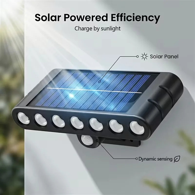 1/3 Pcs Solar Outdoor Spotlights Lawn Flag Lights Landscape LED Ground Lights Suitable For Gardens Trees And Courtyards Pathway