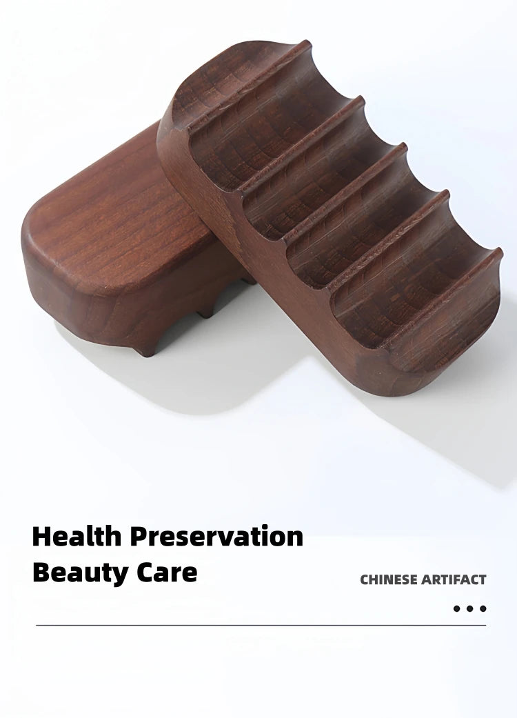 Wood Therapy Massage Kit for Lymphatic Drainage and Body Sculpting Relaxation Treatment Tidesmit