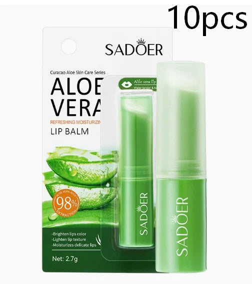 Aloe Lip Balm for Dry Lips: Natural Moisturizing Lip Treatment | Tidesmit Lip Care buy 5 free 5 Tidesmit