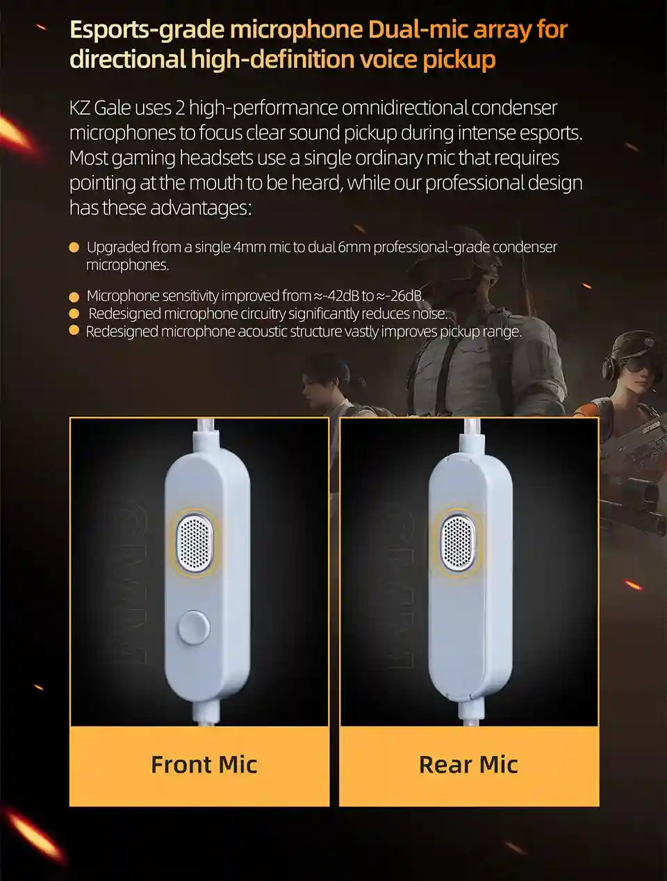 Gaming Earbuds With Mic: Bass Enhanced Wired In-Ear Headset by Tidesmit Tidesmit