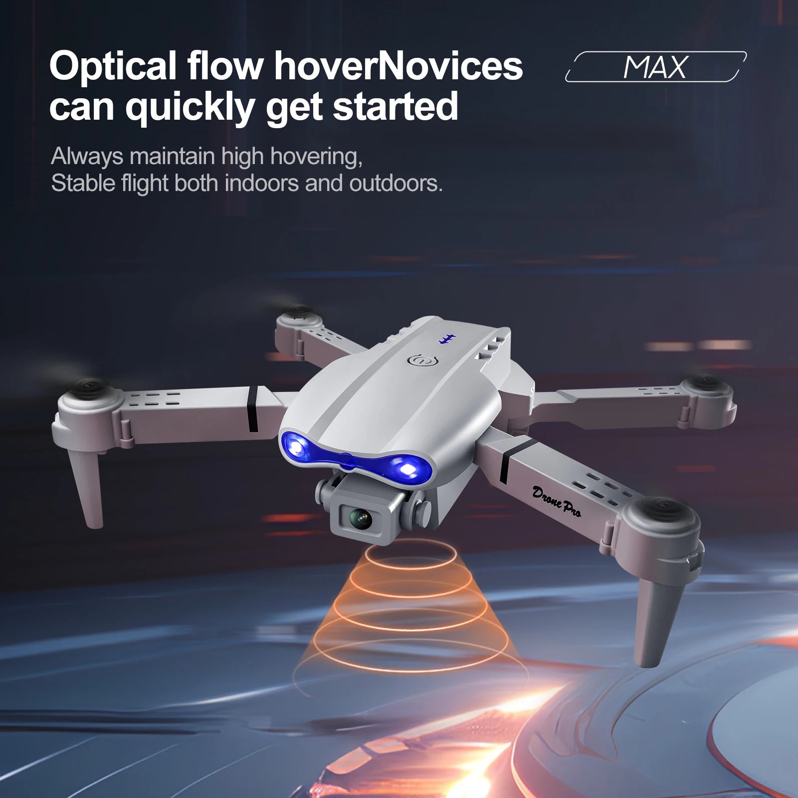 4K Camera Drone Foldable Quadcopter - Beginner-Friendly Tech Tidesmit