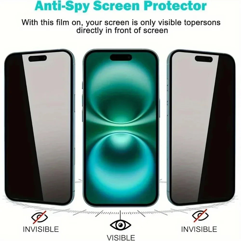 Privacy Screen Protector for Samsung Galaxy - Anti-Spy Tempered Glass Tidesmit