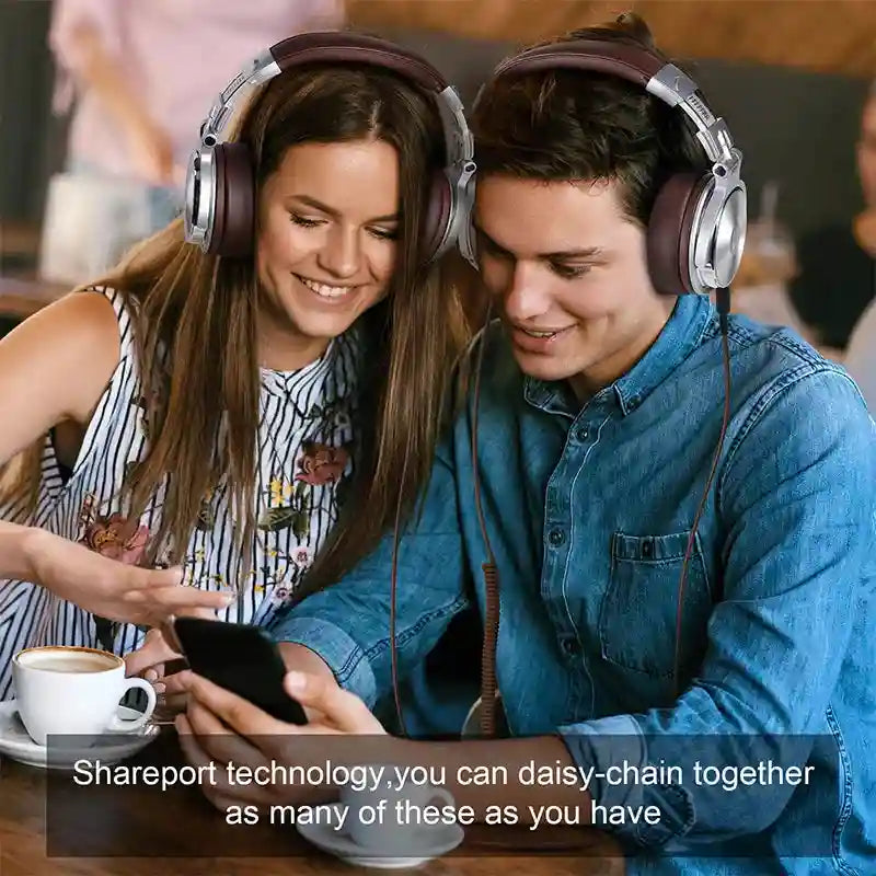 Studio Monitor Wired Headphones - High-Res Audio Pro-10/50 Series Tidesmit