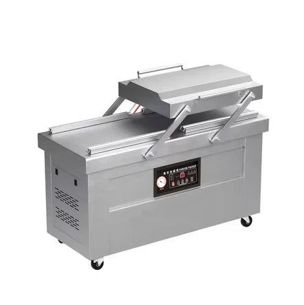 Sealing Length Double Chamber Vacuum Packaging Machinery Heavy Duty Dual Chamber Vacuum Sealer for Sausage