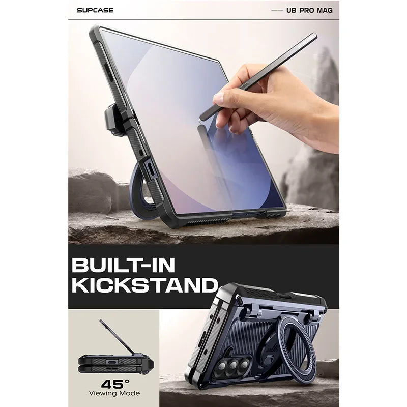 Samsung Galaxy Z Fold 6 Rugged Case with Screen Protector Tidesmit