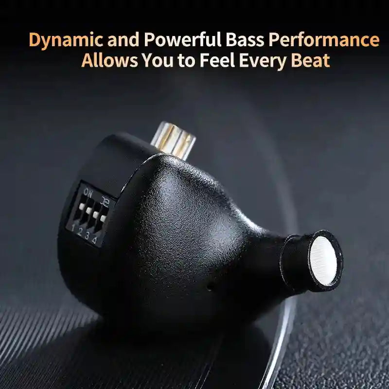 KZ ZS12 PRO X Hybrid IEMs with 1DD+5BA Drivers for Precision Audio Tidesmit