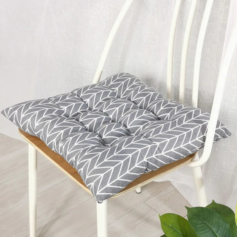 Simple Cotton and Linen Cushions Office Chair Cushions Soft and Comfortable Living Room Sofa Tatami Cushions Floor Cushion