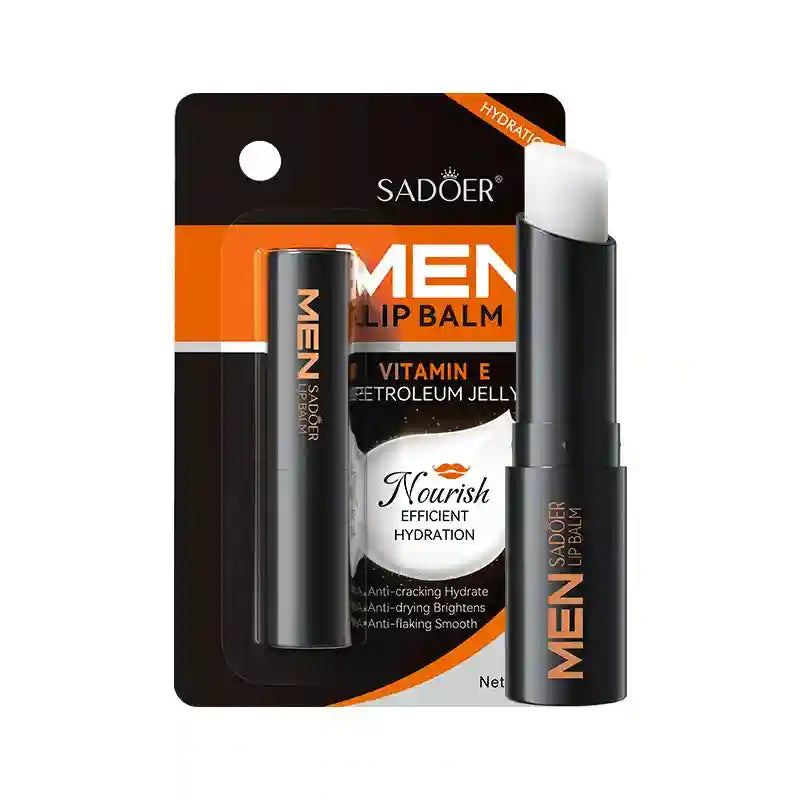 Mens Lip Treatment Balm - Moisturizing Vitamin E Repair by Tidesmit Lip Care Tidesmit