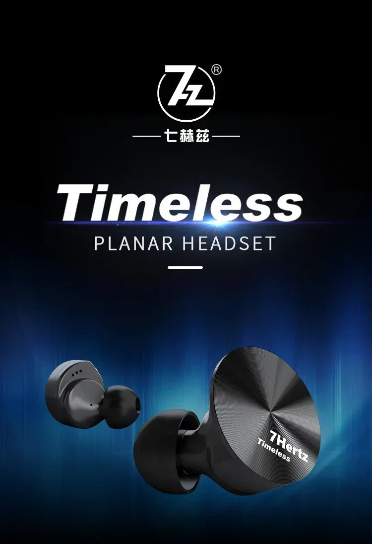 7HZ Timeless Planar IEM 14.2mm HiFi Studio Monitor - Tidesmit Tidesmit