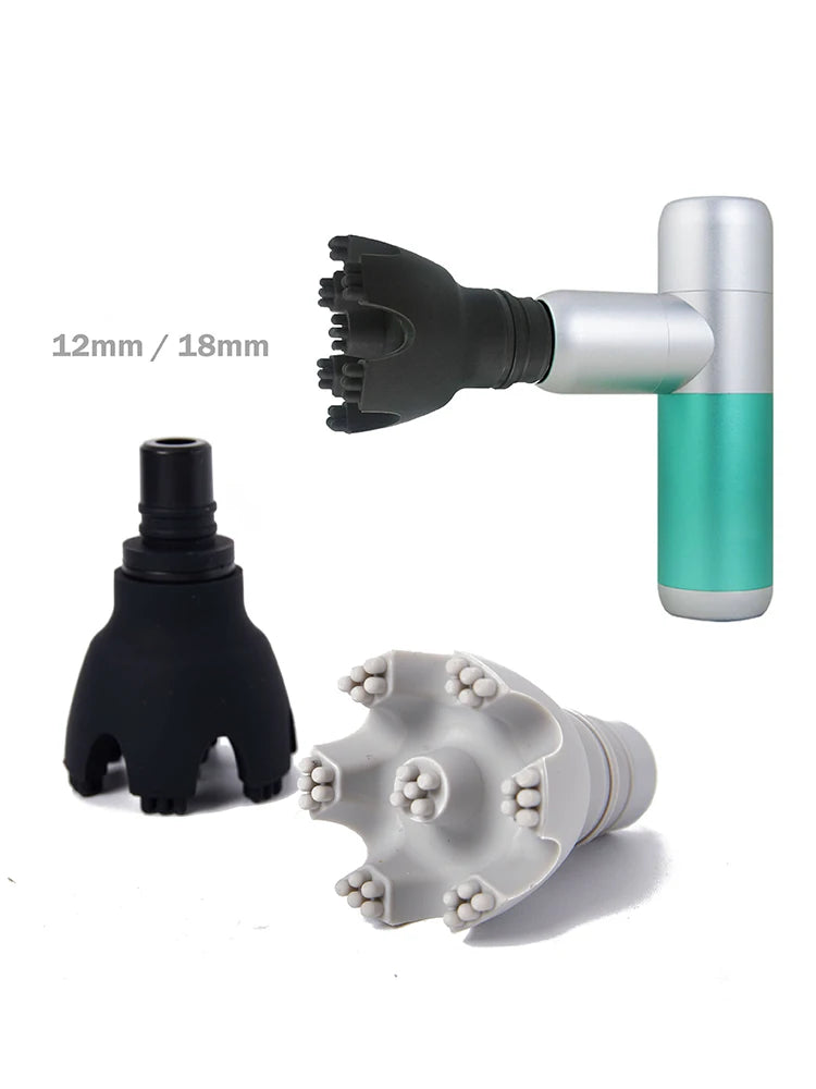 Massage Gun Replacement Heads: Deep Tissue Muscle Recovery Set Fascia Gun Tidesmit