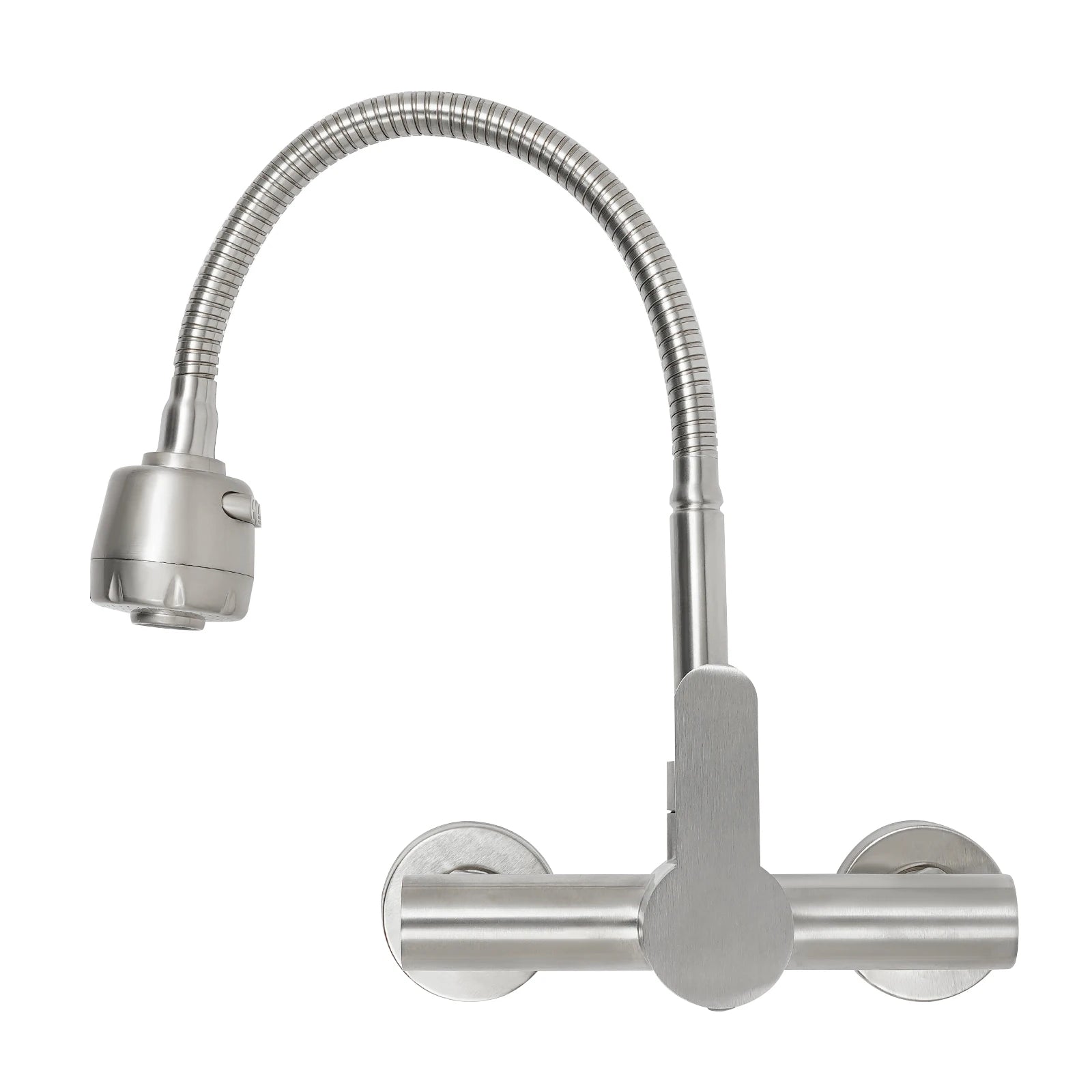 360° Rotatable Faucet with 2 Water Modes, Wall Mounted Kitchen Faucet, Hot and Cold Water Tap for Kitchen Bathroom