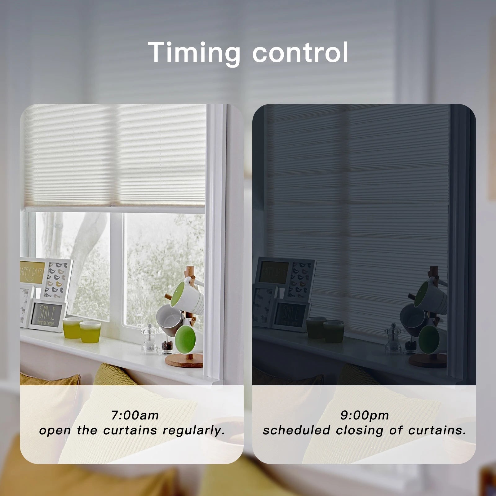Smart WiFi Roller Shade Drive Motor Kit - App & Voice Control Tidesmit