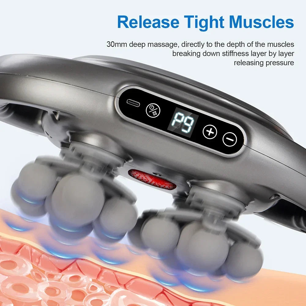Tidesmit Fascia Gun Deep Tissue Massager – 24 Head Recovery Tool Fascia Gun Tidesmit