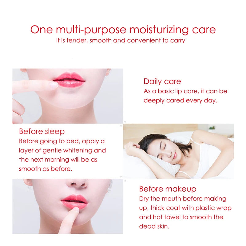 Moisturizing Lip Balm Jelly Treatment for Dry Lips - Tidesmit Lip Care Tidesmit