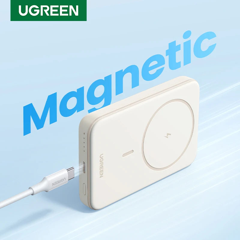 Magnetic Power Bank 5000mAh/10000mAh Portable Fast Charging Battery Tidesmit