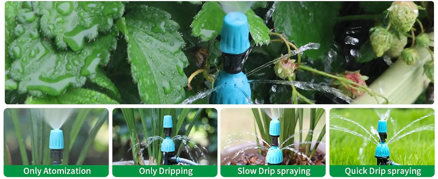 20/30M DIY Drip Irrigation System Automatic Watering System Garden Hose Micro Drip Garden Watering Kits Adjustable Drippers