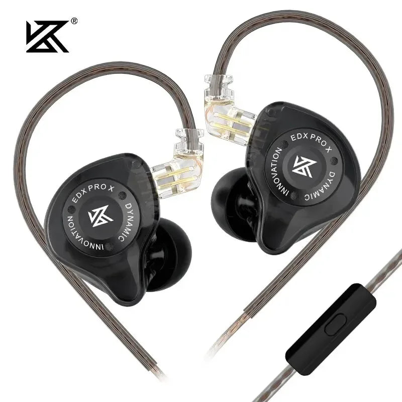 Tidesmit EDXProX HiFi In-Ear Wired Headphones with Microphone EDXProX Black MIC Tidesmit