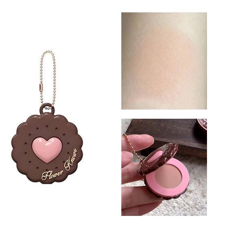 Tidesmit Flower Knows Little Angel Relief Highlighter palette face makeup texture close-up