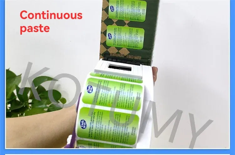 Self Adhesive Labeling Machine Manual Barcode Labeling Machine Fast Handheld Semi-Automatic Manual Labeling Machine