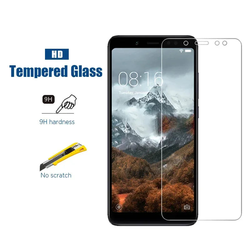 Redmi Note Series Tempered Glass Screen Protector - 9H Hardness 2-Pack Tidesmit