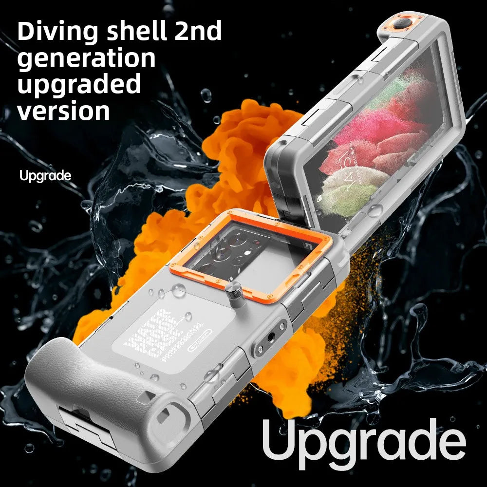 IP68 Waterproof Phone Case for Diving - Military-Grade Protection Button operation c China Mainland Tidesmit