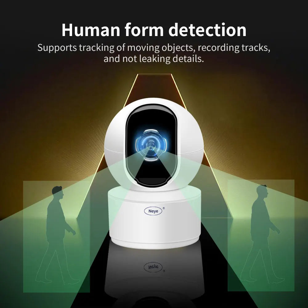 Neye S5 WiFi Smart Camera 8MP 4K Indoor Baby Monitor 360 ° Pan Tilt Automatic Tracking Camera CCTV Bidirectional Audio Camera