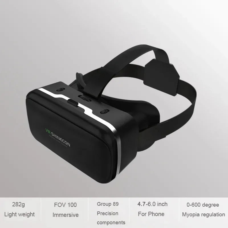 VR Headset for Smartphone – Immersive 3D Virtual Reality Smart Glasses Tidesmit
