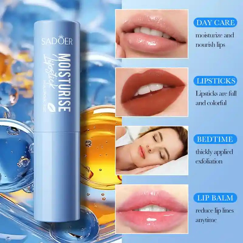 Hyaluronic Acid Lip Balm for Dry Lips - Deep Hydration Lip Care Set Lip Care Tidesmit