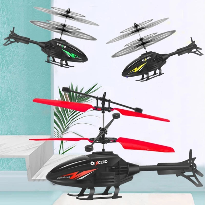 RC Helicopter Drone with Gesture Control - Durable Smart Toy for Beginners Tidesmit