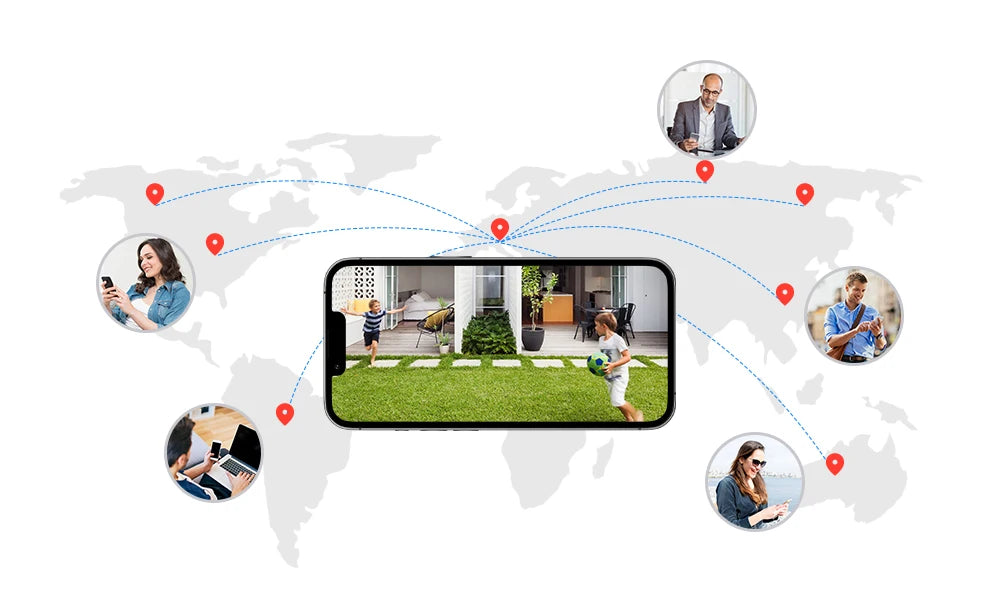 ASECAM 8MP 4K PTZ IP Camera Outdoor AI Face Detection Audio POE H.265 Onvif CCTV RTSP Humanoid Detection Security Camera