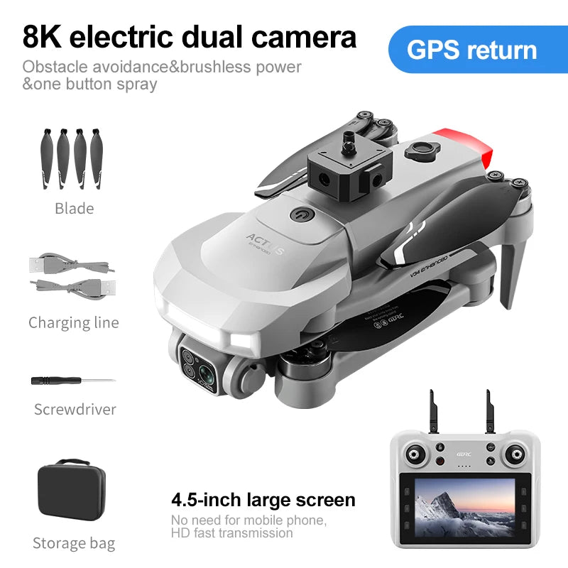 GPS Drone with 4K Camera - Foldable Brushless Quadcopter | Tidesmit Tidesmit