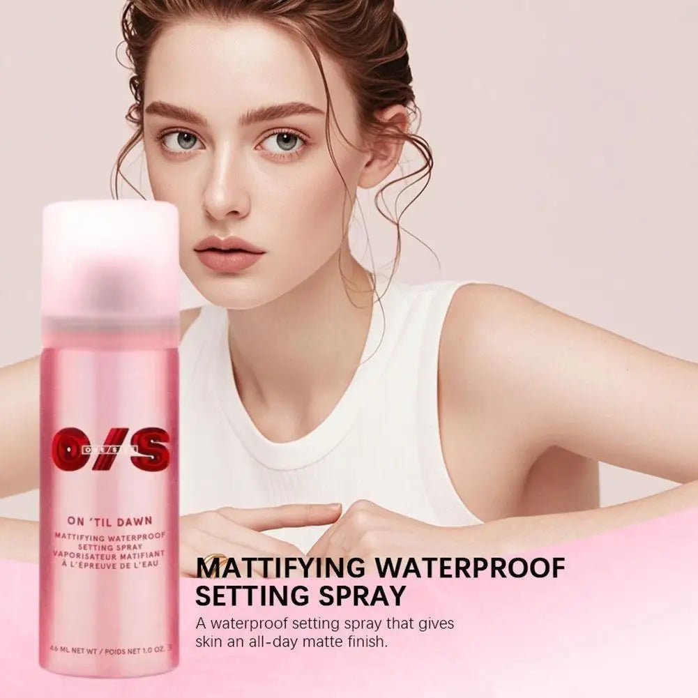 Tidesmit matte setting spray for face makeup offering waterproof long-lasting hold and primer finish