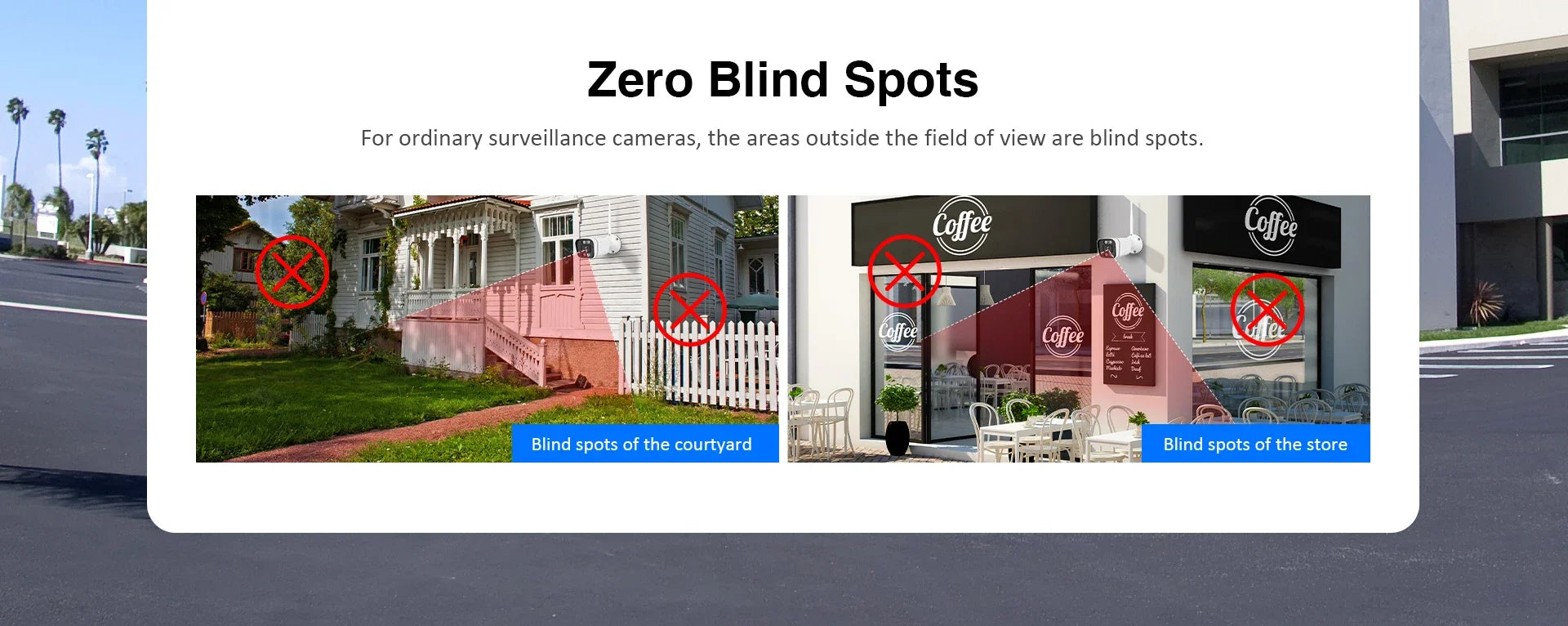 Yoosee Outdoor Camera Triple Screen Quad Lens 10X Optical Zoom AI Auto Tracking ONVIF Waterproof Yoosee CCTV Security Protection